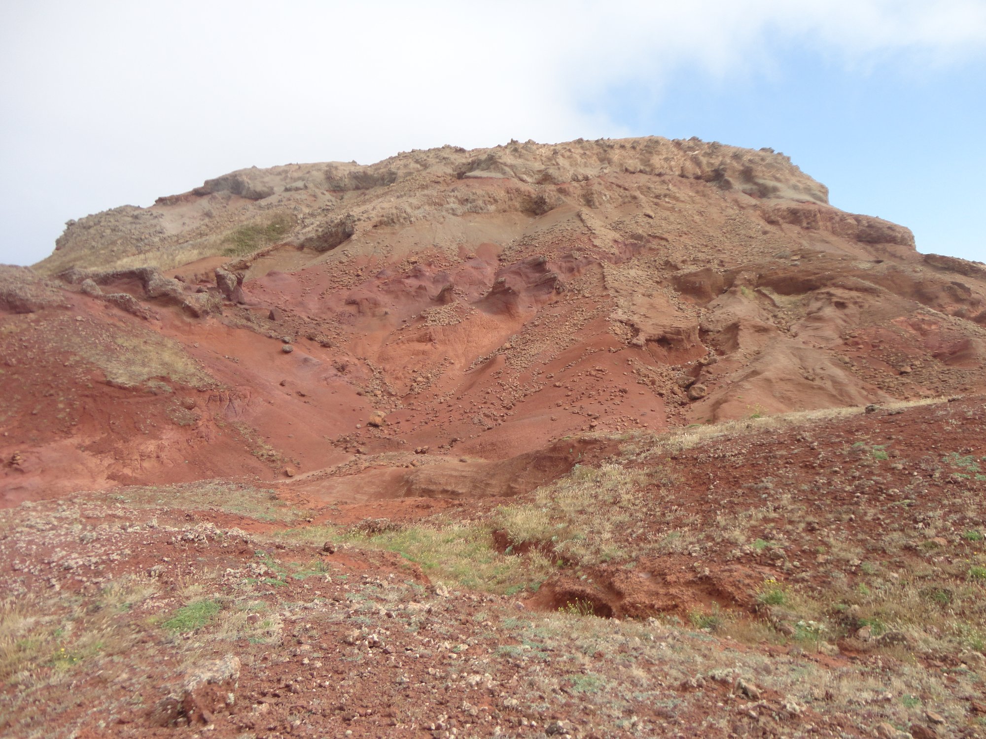 Sandy landscape on Deserta Grande.